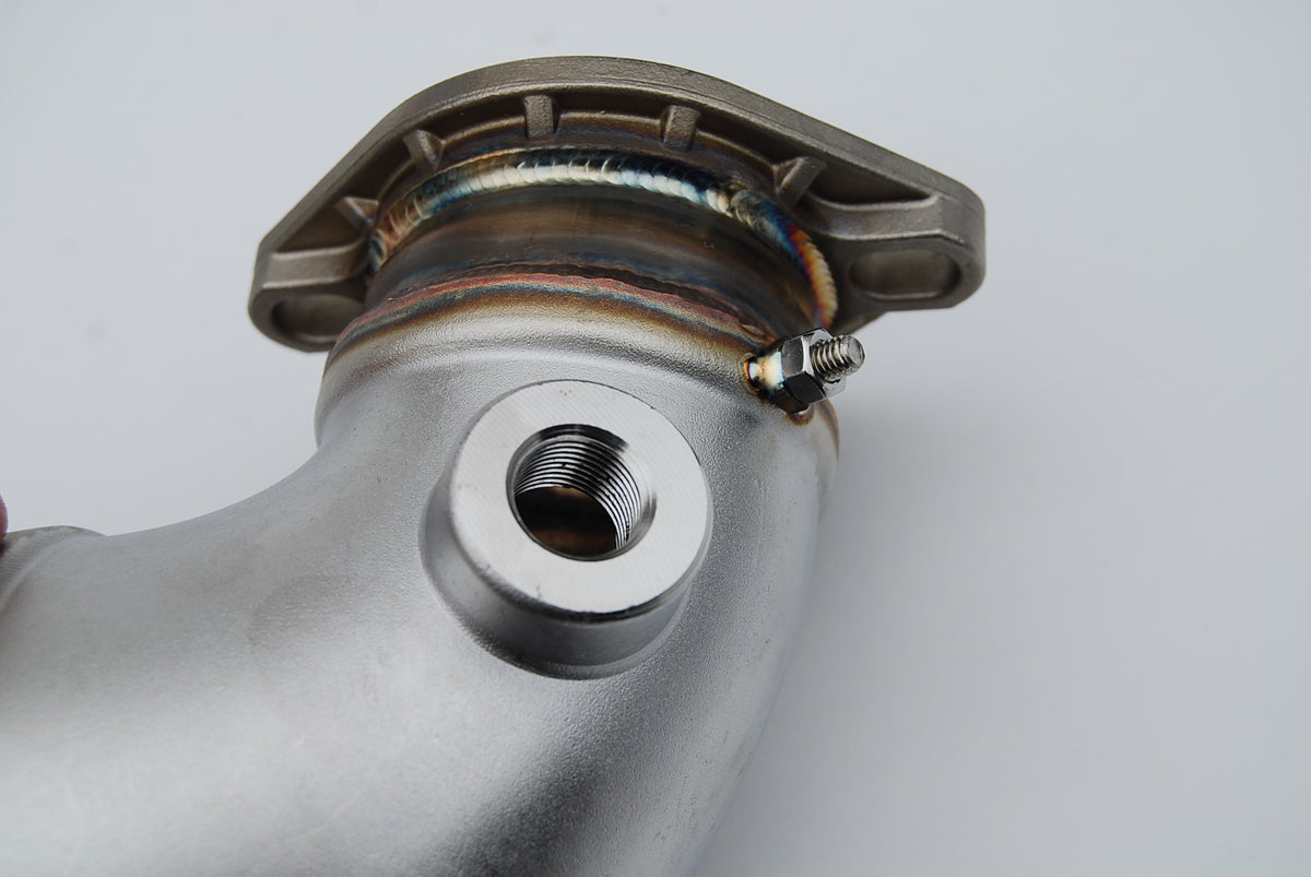 INVIDIA J-Pipe + Bottom Front Pipe High Flow Catted for *Auto* WRX FA24 Turbo 22-26 (Copy)