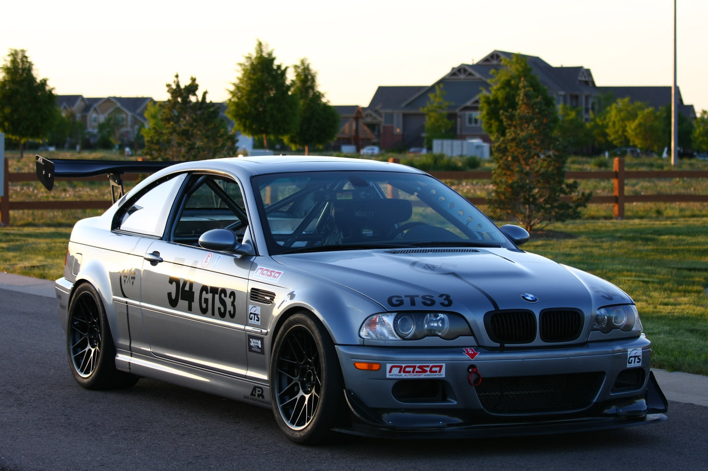 APR Performance  BMW E46 3-Series / M3 GTC-300 Adjustable Wing 2001-2006