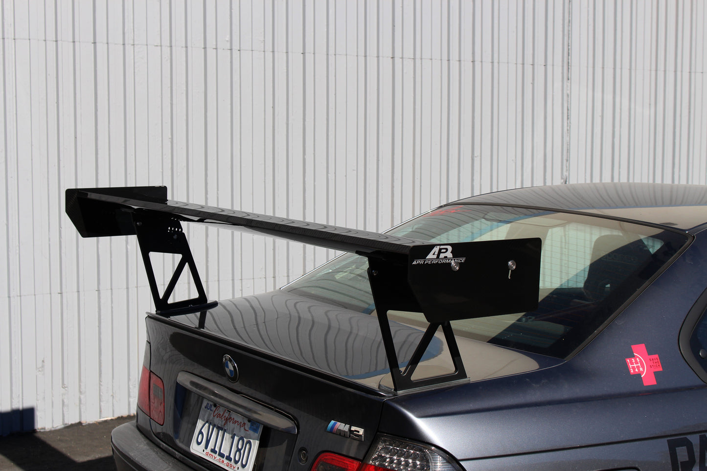APR BMW E46 GT-250 Adjustable Wing 1998 - 2005