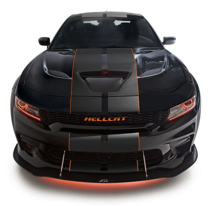 APR Performance  Dodge Charger Widebody Front Wind Splitter 2020 - 2023