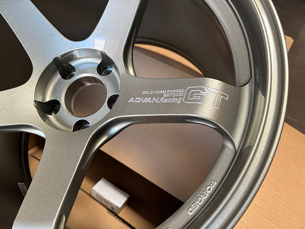 Advan GT Beyond Racing Sand Metallic Wheel 20" 20x10 +35 20x12 +20 5x114.3 Set 4