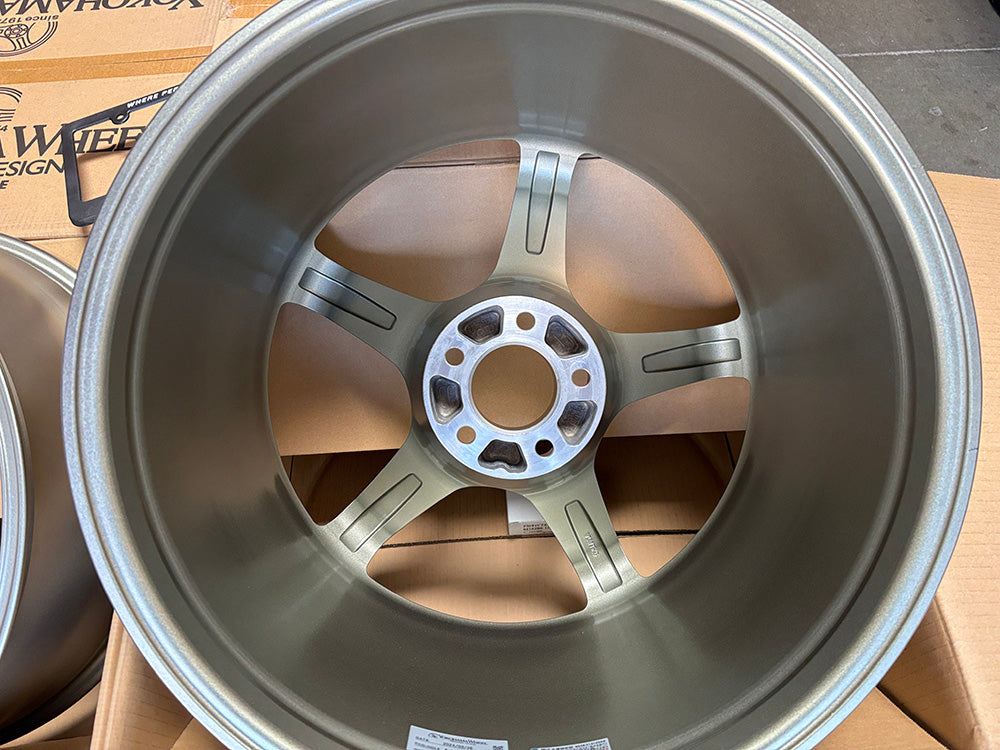 Advan GT Beyond Racing Sand Metallic Wheel 20" 20x10 +35 20x12 +20 5x114.3 Set 4