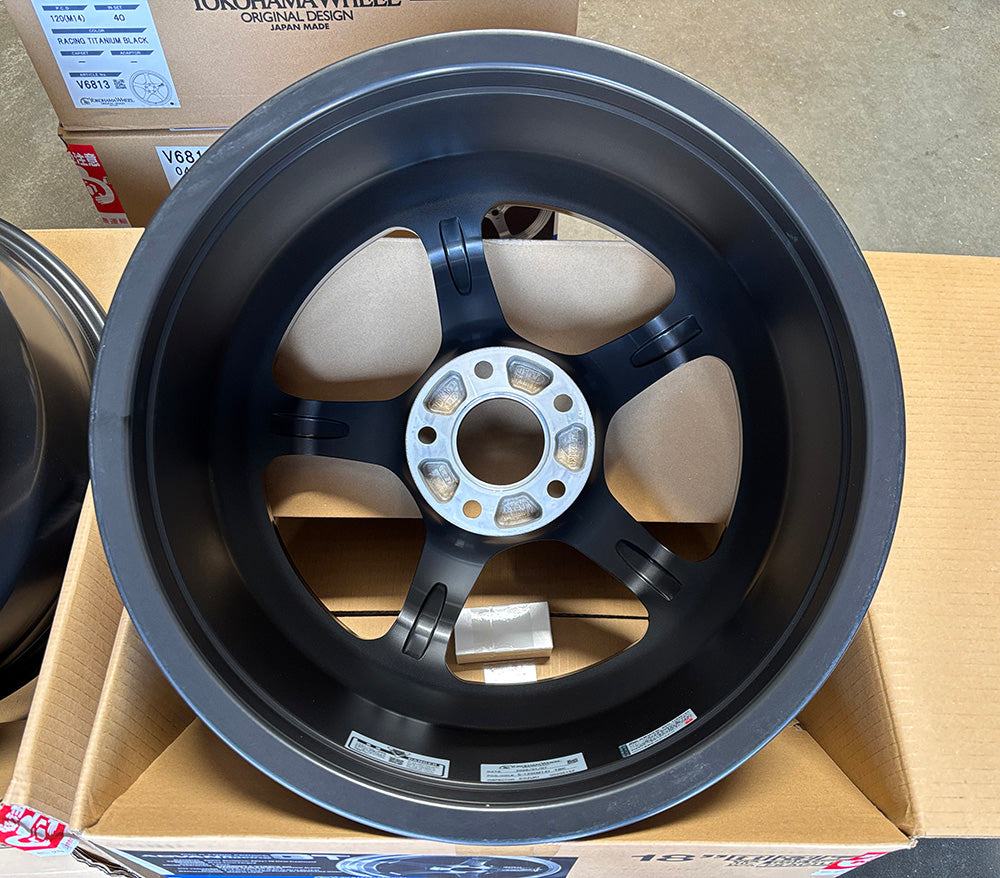 Advan GT Beyond-R 18x10 +40 5x120 Wheel Titan Black for Integra Type S 24-26