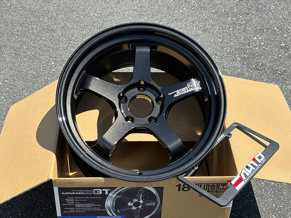 Advan GT Beyond-R 18x10 +40 5x120 Wheel Titan Black for Integra Type S 24-26