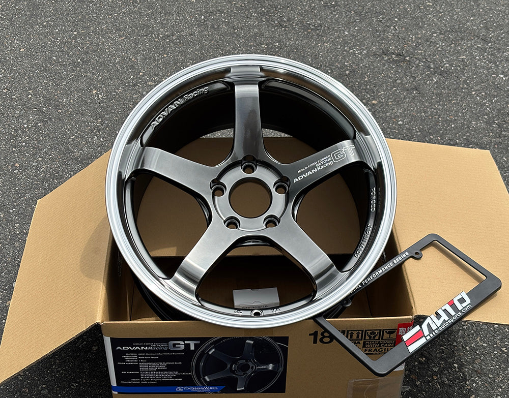 Advan GT Beyond 18x10 +40 5x120 Wheel Hyper Black Civic Type R FK8 FL5 CTR