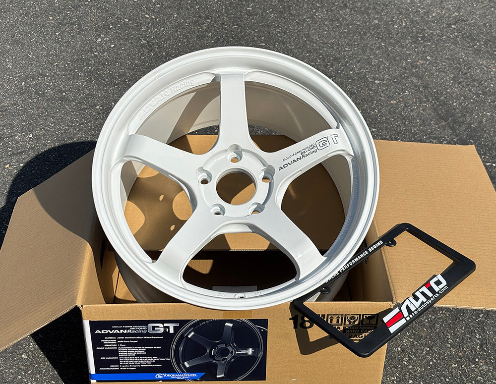 Advan GT Beyond 18x10 +40 5x120 Wheel White for Civic Type R FK8 FL5 CTR