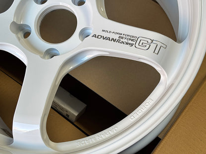 Advan GT Beyond White Wheel Rim 18" 18x9.5 +45 5x120 for Civic Type R FK8 FL5