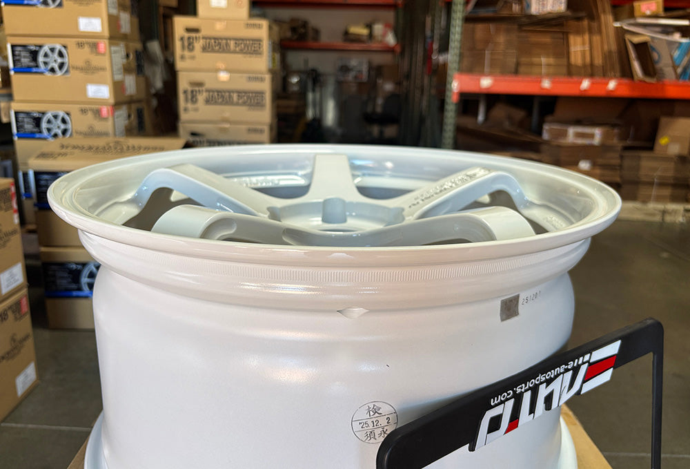 Advan GT Beyond White Wheel Rim 18" 18x9.5 +45 5x120 for Civic Type R FK8 FL5