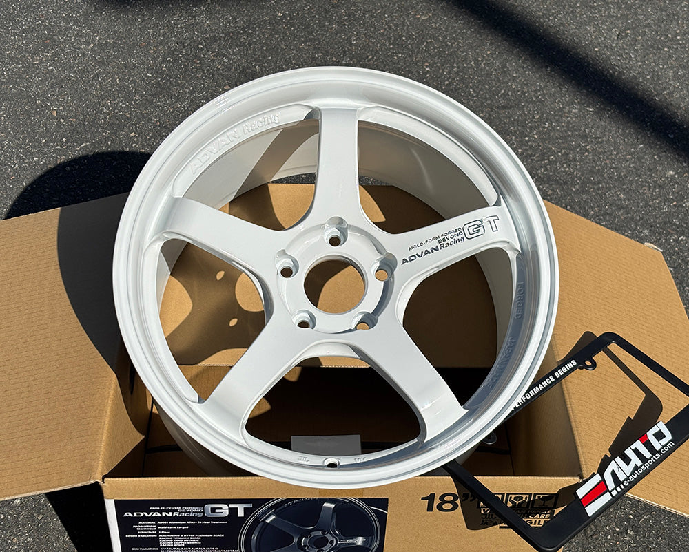 Advan GT Beyond White Wheel Rim 18" 18x9.5 +45 5x120 for Civic Type R FK8 FL5