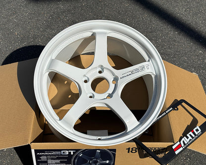 Advan GT Beyond White Wheel Rim 18" 18x9.5 +45 5x120 for Civic Type R FK8 FL5