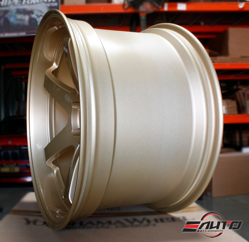 Advan GT Premium Gold Metallic Wheel 20x10.0 20x12 5x114.3 for GTR R35