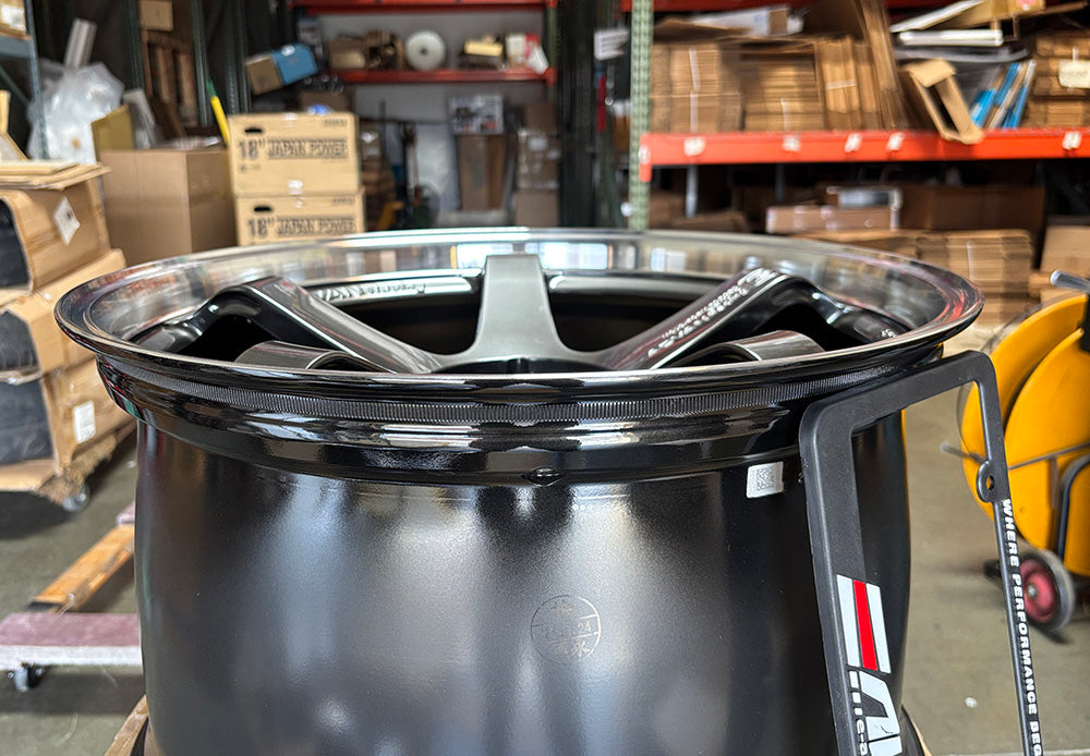 Advan GT Beyond Hyper Black Wheel Rim 20" 20x10 20x12 5x114 for GT-R GTR R35 09-24
