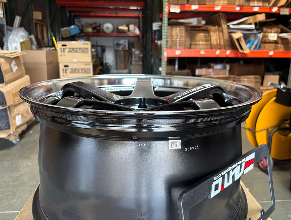 Advan GT Beyond Hyper Black Wheel Rim 20" 20x10 20x12 5x114 for GT-R GTR R35 09-24