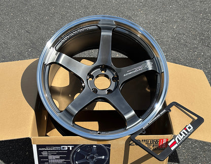 Advan GT Beyond Hyper Black Wheel Rim 20" 20x10 20x12 5x114 for GT-R GTR R35 09-24