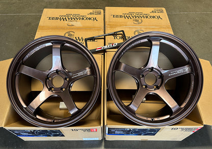 Advan GT Beyond Copper Bronze 19x9.5 +29 19x10.5 +24 5x114.3 Wheel Rim, Set 4