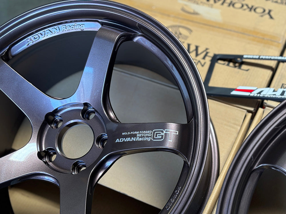 Advan GT Beyond Copper Bronze 19x9.5 +29 19x10.5 +24 5x114.3 Wheel Rim, Set 4