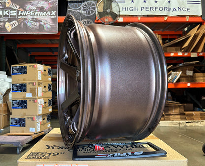 Advan GT Beyond Copper Bronze 19x9.5 +29 19x10.5 +24 5x114.3 Wheel Rim, Set 4
