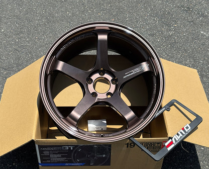 Advan GT Beyond Copper Bronze 19x9.5 +29 19x10.5 +24 5x114.3 Wheel Rim, Set 4