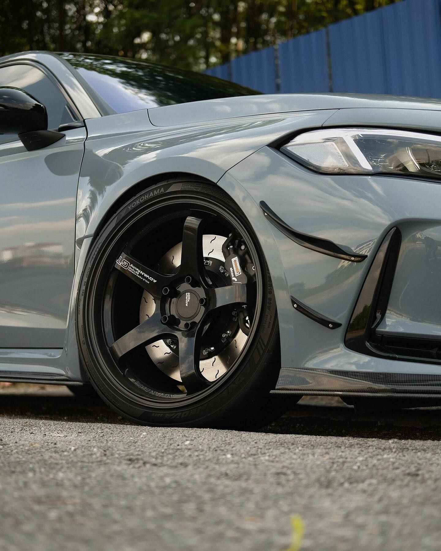 Advan GT Beyond 18x10 +40 5x120 TBK Black Wheel Rim for  Integra Type S 24-27