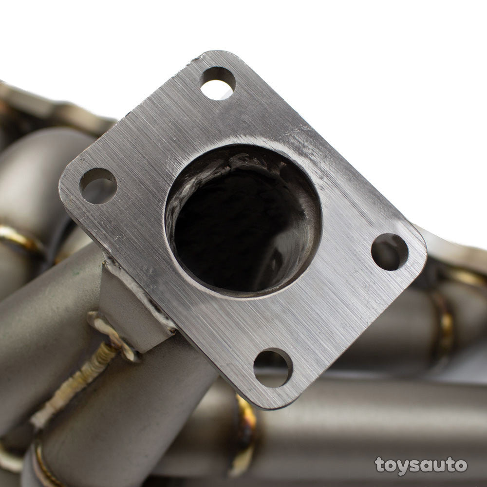 Rev9 HP Equal Length *Divid T4 Turbo Manifold for 2JZGE 2JZ-GE Supra IS300 SC300