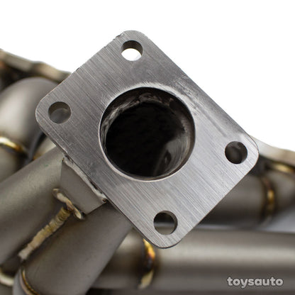 Rev9 HP Equal Length *Divid T4 Turbo Manifold for 2JZGE 2JZ-GE Supra IS300 SC300