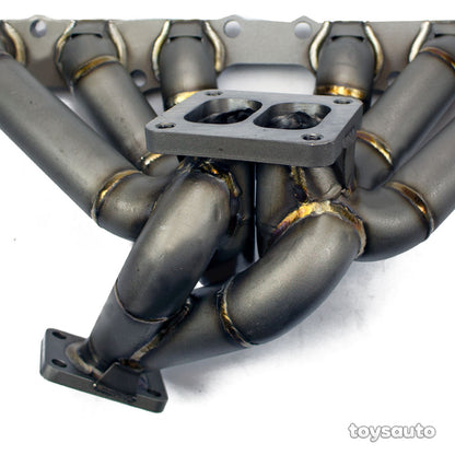 Rev9 HP Equal Length *Divid T4 Turbo Manifold for 2JZGE 2JZ-GE Supra IS300 SC300
