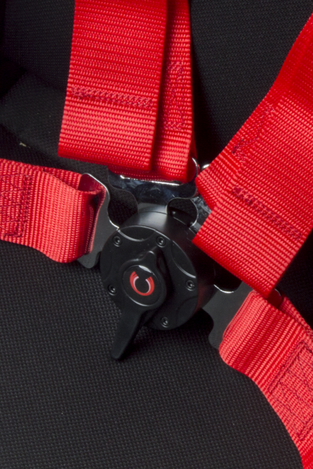 Cipher Racing Red 4 Point Camlock Racing Harness Set (Sold in Pairs)