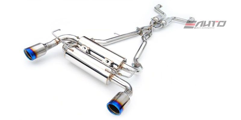 INVIDIA N1 101mm Stainless Tip Catback Exhaust Accord L4 2.3L CG3 98-02 2D coupe
