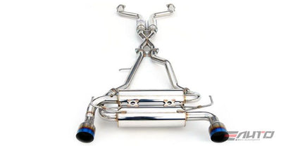 INVIDIA Q300 110mm Roll Titanium Tip Catback Exhaust for Prelude *Type SH* 97-39