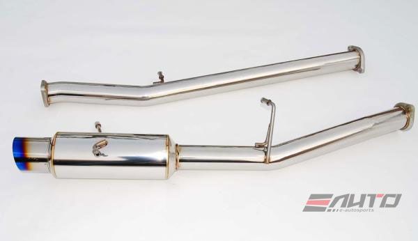 INVIDIA N1 101mm Stainless Tip Catback Exhaust Accord L4 2.3L CG3 98-02 2D coupe