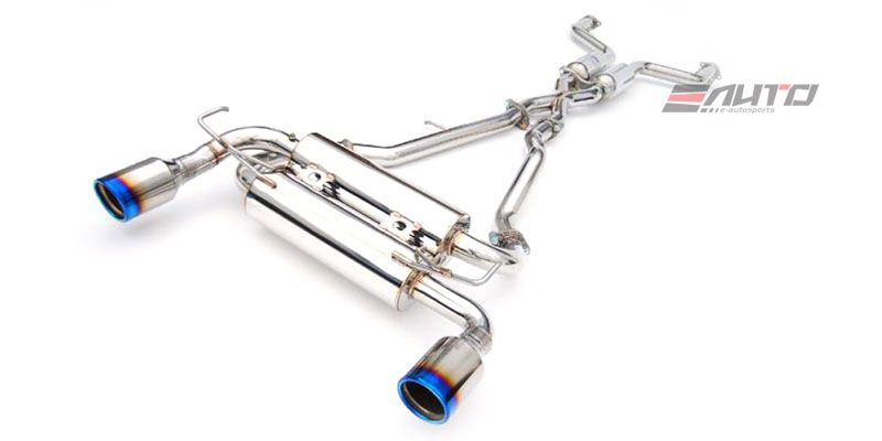 INVIDIA Q300 110mm Roll Titanium Tip Catback Exhaust for Prelude *Type SH* 97-61