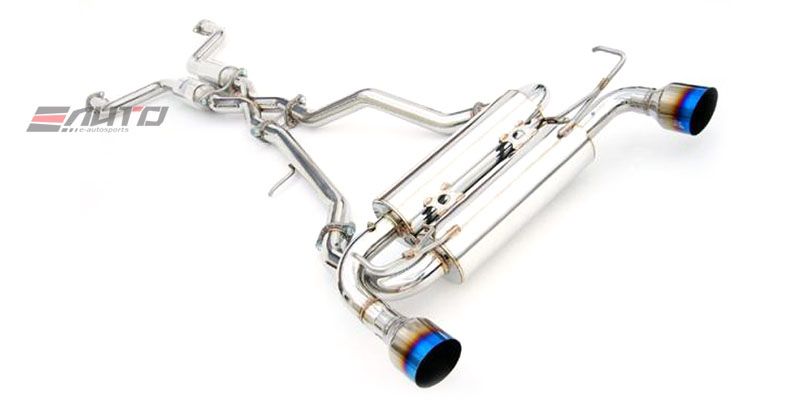 INVIDIA N1 101mm Stainless Tip Catback Exhaust Accord L4 2.3L CG3 98-02 2D coupe