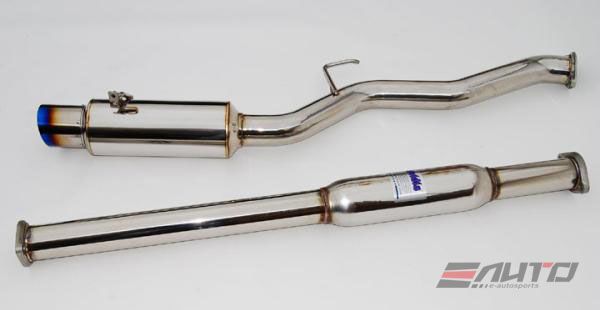 INVIDIA N1 101mm Stainless Tip Catback Exhaust Accord L4 2.3L CG3 98-02 2D coupe