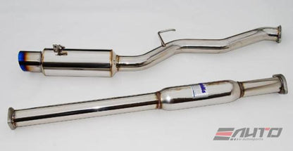 INVIDIA N1 101mm Stainless Tip Catback Exhaust Accord L4 2.3L CG3 98-02 2D coupe