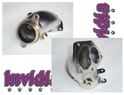INVIDIA Stainless Turbo Outlet o2 Elbow Housing Lancer EVO Evolution VIII IX 8 9