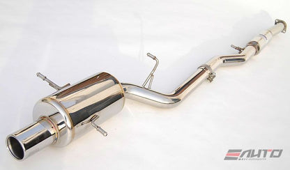 INVIDIA N1 101mm Stainless Tip Catback Exhaust Prelude Base 97-01 BB6 + Silencer