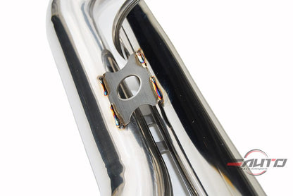 INVIDIA Q300 110mm Titanium Roll Tip Catback Exhaust for GTi Mk5 06-09 FSI 2.0