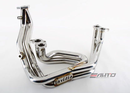 INVIDIA Q300 110mm Roll Titanium Tip Catback Exhaust for Prelude *Type SH* 97-94