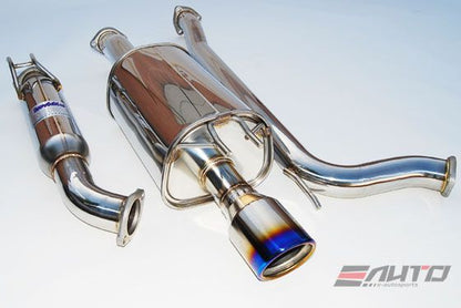 INVIDIA N1 101mm Stainless Tip Catback Exhaust Prelude Base 97-01 BB6 + Silencer
