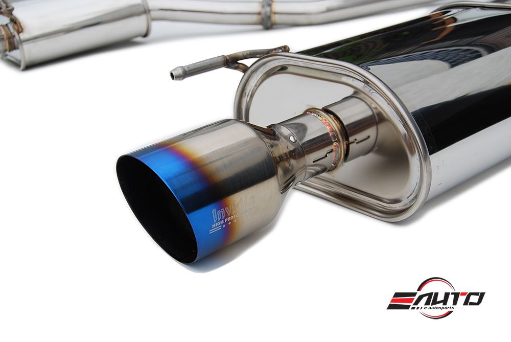 INVIDIA Q300 1LYR Titanium Tip Catback Exhaust for *Sedan G35 G37 G37x Q40 07-15