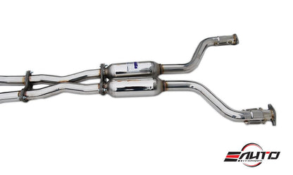 INVIDIA Q300 Roll Stainless Tip Catback Exhaust for Sedan G35 G37 G37x Q40 07-15