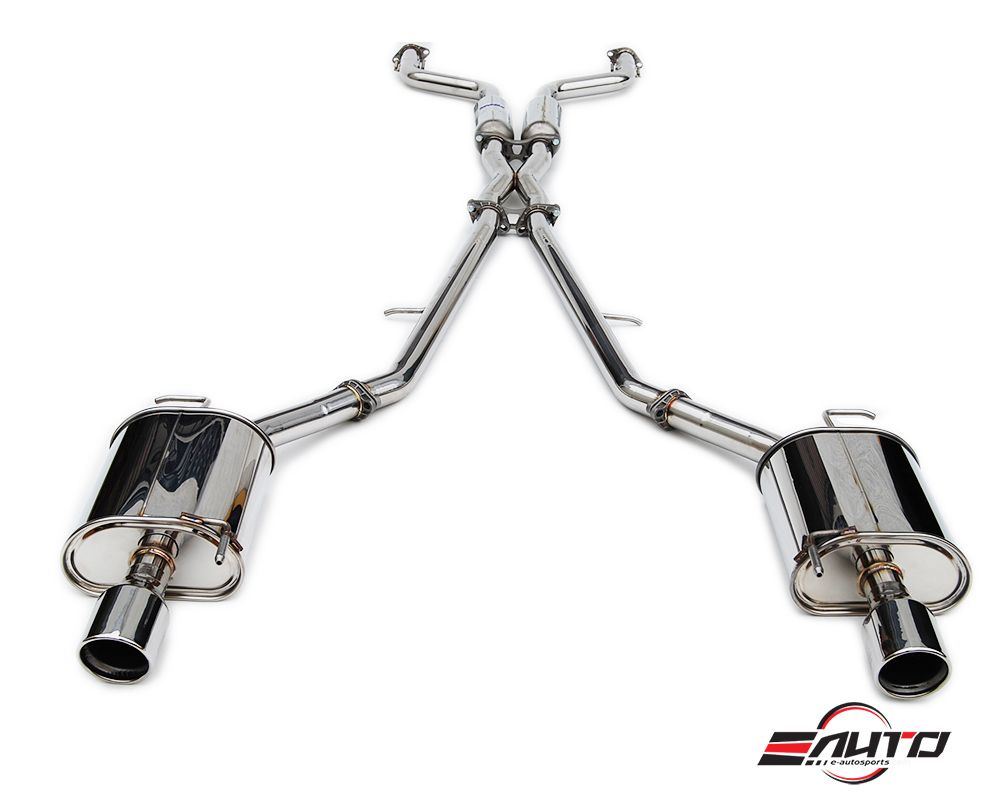 INVIDIA N1 101mm Stainless Tip Catback Exhaust Prelude Base 97-01 BB6 + Silencer