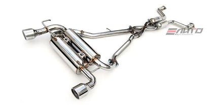 INVIDIA N1 101mm Stainless Tip Catback Exhaust Prelude Base 97-01 BB6 + Silencer