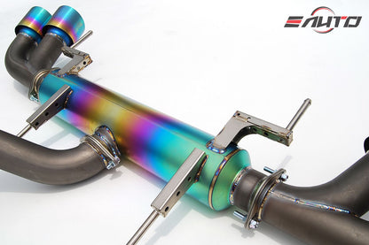 INVIDIA 120mm Quad Tip Full Titanium Catback Exhaust for Skyline GTR R35 09-15