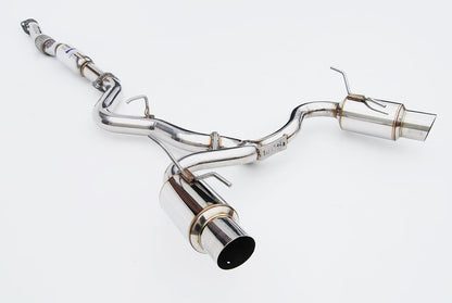 INVIDIA N1 Dual Stainless Tip Catback Exhaust for *Wagon* STi 08-14, WRX 11-14