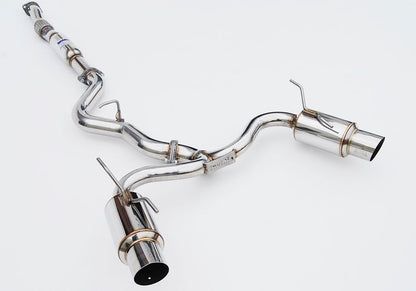 INVIDIA N1 Dual Stainless Tip Catback Exhaust for *Wagon* STi 08-14, WRX 11-14