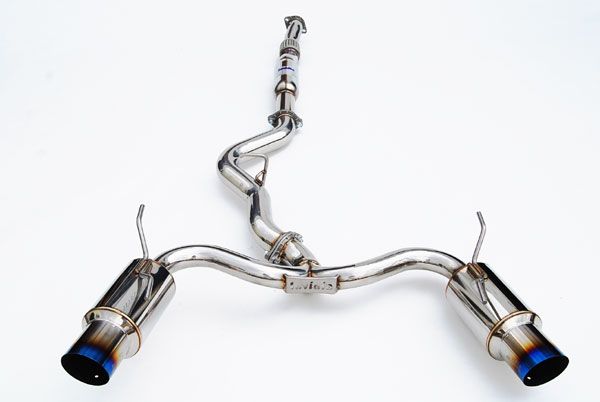 INVIDIA N1 101mm Stainless Tip Catback Exhaust Accord L4 2.3L CG3 98-02 2D coupe