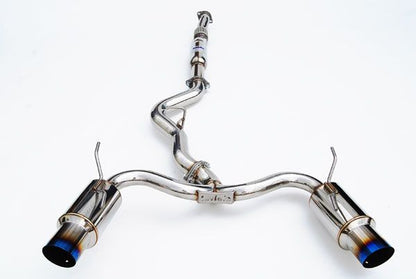 INVIDIA N1 101mm Stainless Tip Catback Exhaust Accord L4 2.3L CG3 98-02 2D coupe