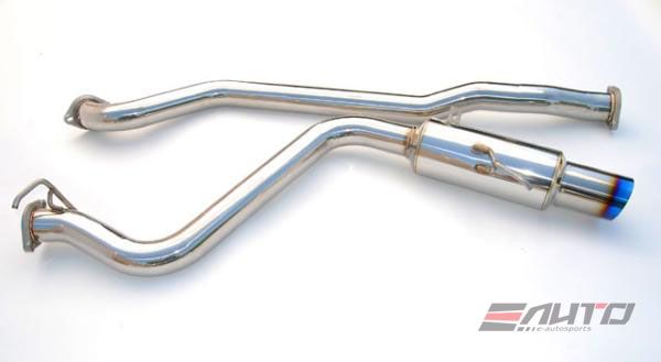 INVIDIA N1 101mm Stainless Tip Catback Exhaust Accord L4 2.3L CG3 98-02 2D coupe