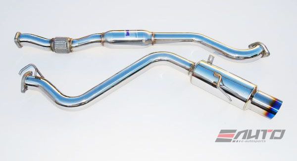 INVIDIA Q300 110mm Roll Titanium Tip Catback Exhaust for Prelude *Type SH* 97-331